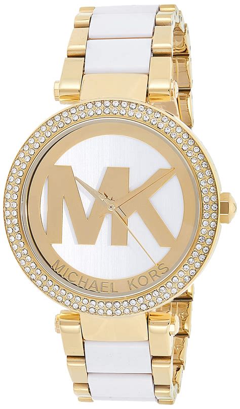 michael kors mk6313 horloge|Michael Kors Parker Gold.